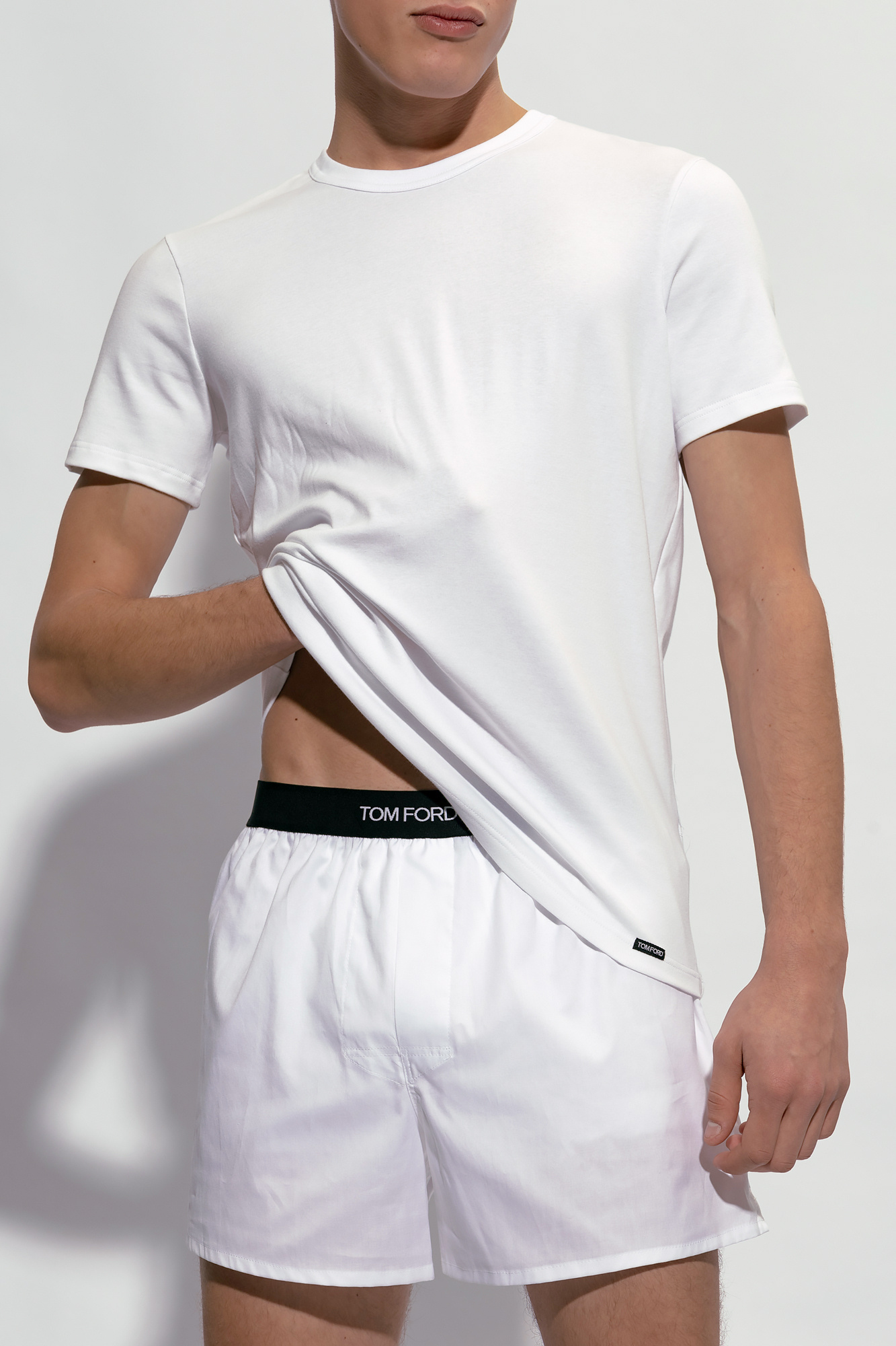 【TOMFORD】 white cotton t-shirt （関税送料込） P00511591.jpg